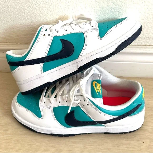 Nike Dunk Low Retro Dusty Cactus Thunder Blue HF4850-345 Men's Size 9.5 New - Picture 8 of 8